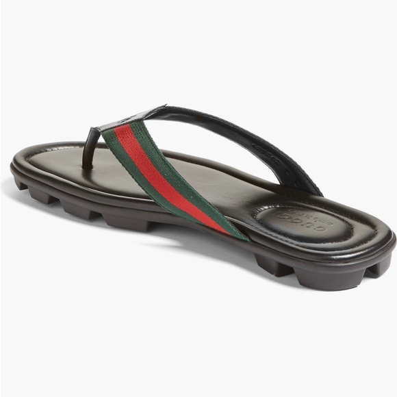 NWB MENS GUCCI FLIP-FLOP SZ 9 - Picture 7 of 8